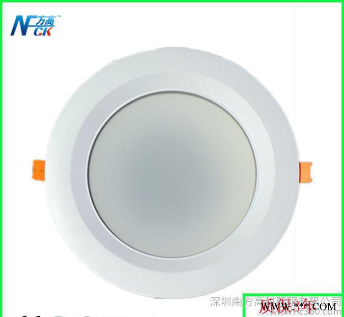 专卖店6寸18WLED筒灯圆形 商铺专用大功率筒灯 压铸全铝图1