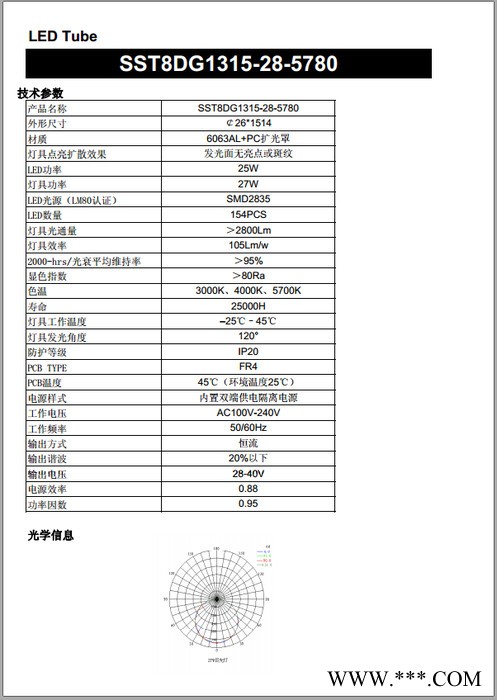 KODENSHI   LED日光灯 T8 纯进口欧司朗LED 超长质保3年！图6