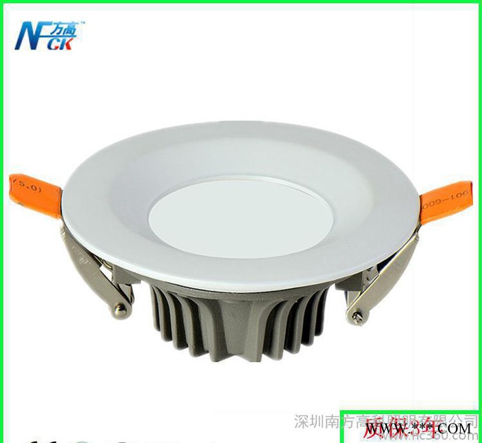 专卖店2.5寸3WLED筒灯圆形 商铺专用大功率筒灯 压铸全图3