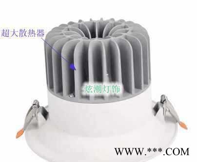 LED筒灯套件筒灯压铸外壳COB超大30W筒灯直销现货图1