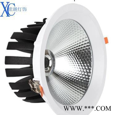 LED筒灯 圆形压铸COB镂空筒灯 直销图1