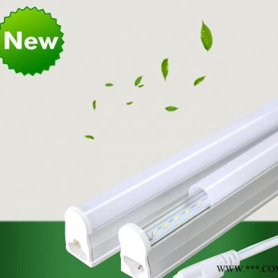 直销铝塑ledT5一体日光灯管 超亮t5一体化支架灯