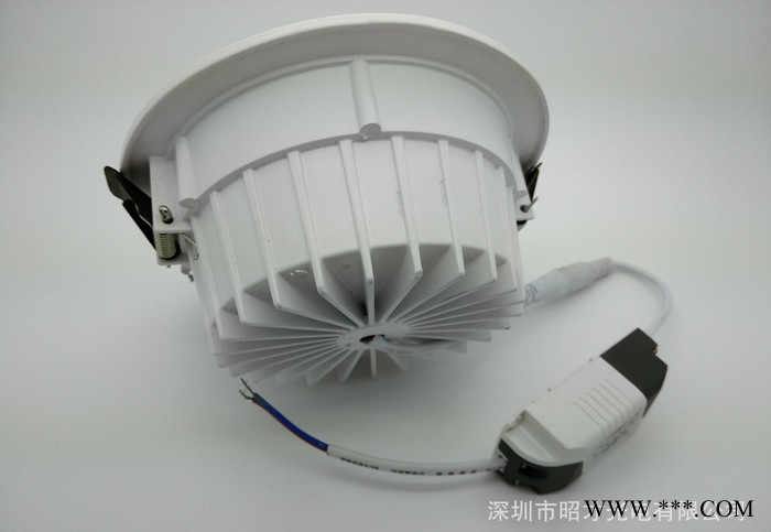 昭才光电 压铸式筒灯3~24W led嵌入式大功率筒灯 多种功能用途LED筒灯 酒店装修专用LED筒灯图3
