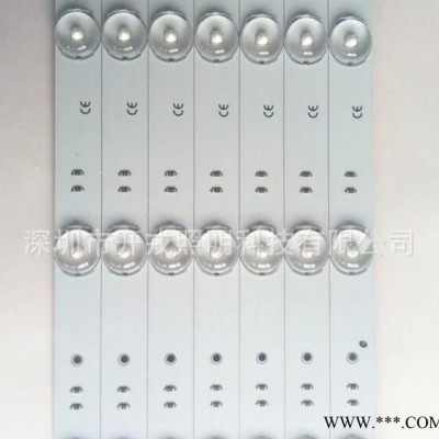 专业生产漫反射灯条 卷帘灯条12灯12V/24V 裸板/防水灯条广告灯箱光源