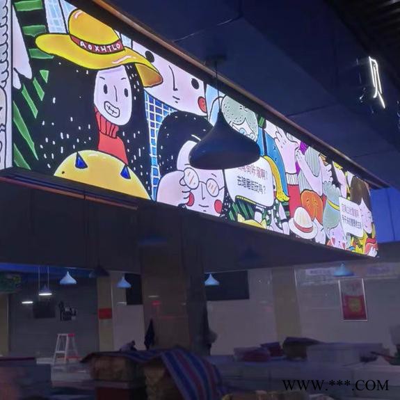 龙成 uv广告卡布灯箱 广告灯箱高清软膜灯箱 卡布拉布灯箱图6
