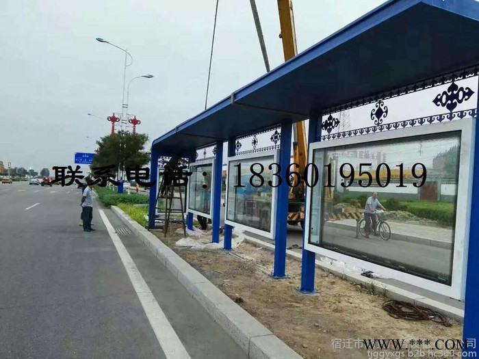 广西桂林阳朔县指路牌-指路牌-太阳能垃圾箱-图2