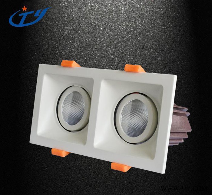 直销7W*2深眩COB筒灯 商业照明专用LED筒灯天花灯 C图2