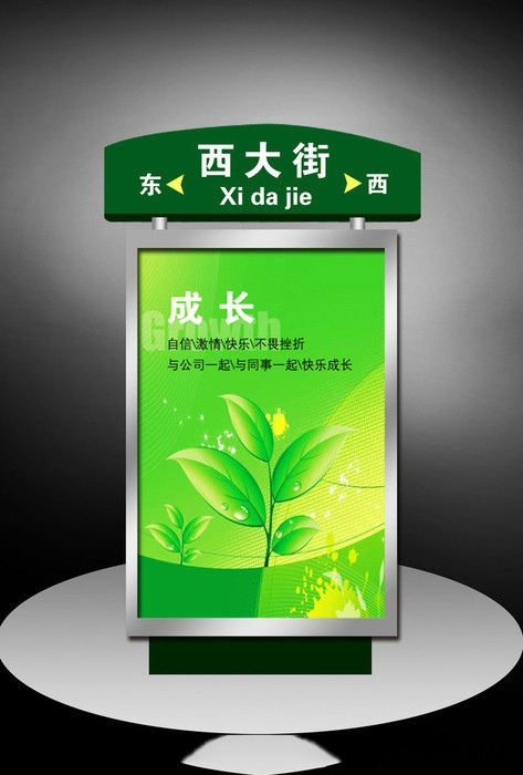 指路牌灯箱广告灯箱滚动灯箱同德广告 指路牌ZLP-025**图6