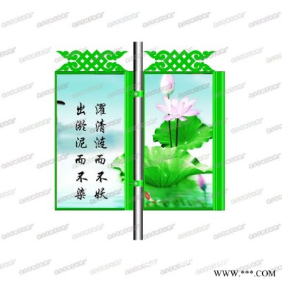 路灯杆灯箱 户外广告灯箱 换画方便快捷 低价格高质量 欢迎订购