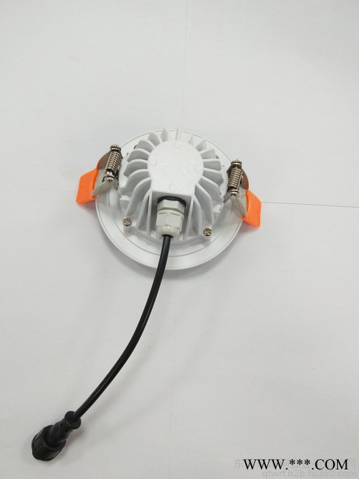 新品IP65防水筒灯外壳6寸筒灯外壳LED灯具套件外壳配件图5