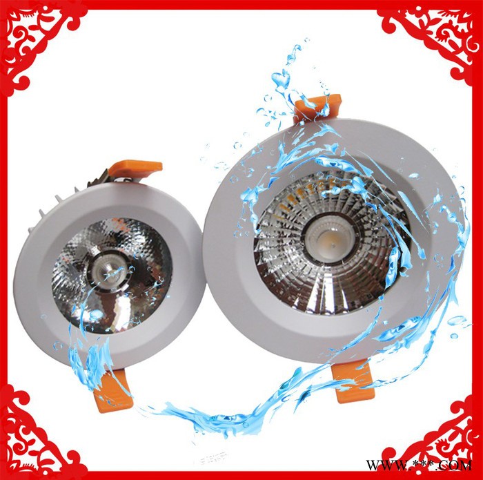 2.5/3.5/4/5寸LED浴室15W20W15W天花COB防水筒灯IP65防水LED筒灯图3