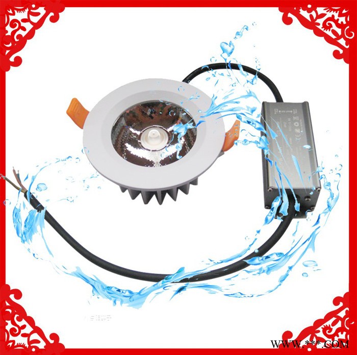 2.5/3.5/4/5寸LED浴室15W20W15W天花COB防水筒灯IP65防水LED筒灯图5
