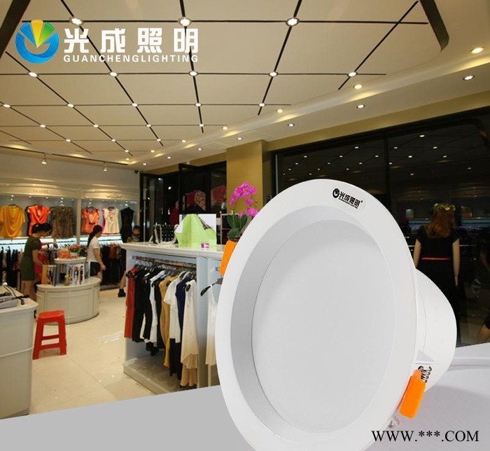 商业照明铝合金一体筒灯2.5寸5瓦 4寸9瓦天花灯筒灯图3