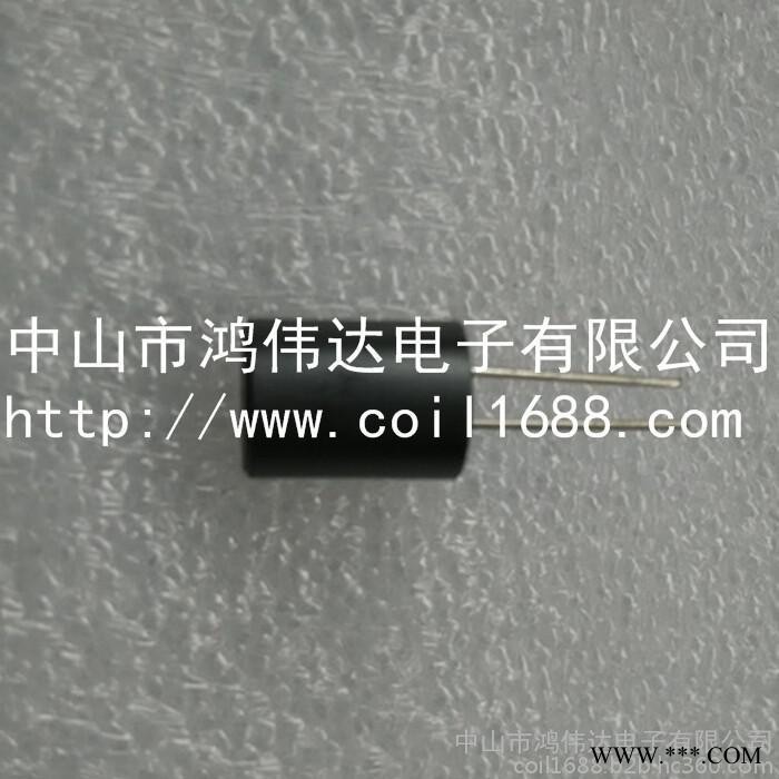 供应非隔离式LED日光灯光驱动电源用屏蔽式电感器PK10*12-100UH 插件磁罩工字型电感图2