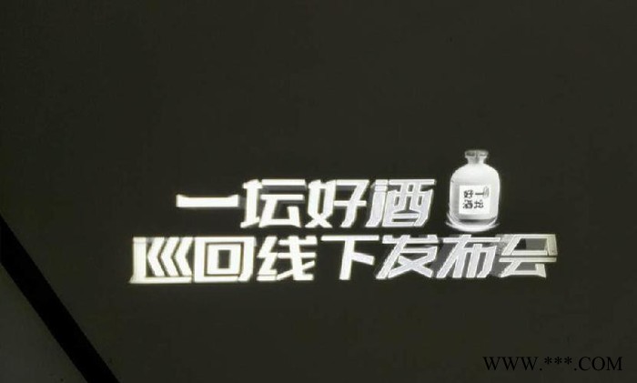 10W广告投影灯连锁酒店logo投影灯会所招牌广告灯图4