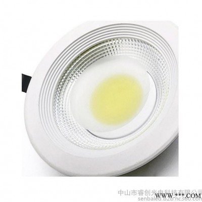 睿创COB 筒灯，商业照明、家居照明灯具