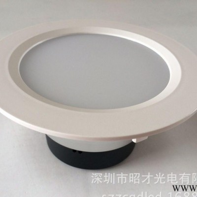 **** 9w4寸暖白高光筒灯 铝制新款COB款筒灯 高性价比酒店专用LED筒灯