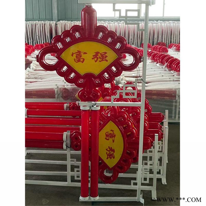 仿古灯杆灯箱广告牌线路杆悬挂太阳能供电灯杆广告灯箱设计制作图4