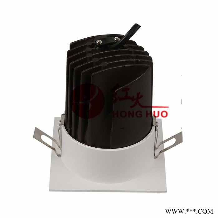 led筒灯射灯10W 飞利浦cob中山led总代理**商业照明厂家 防眩光筒灯3寸4寸5寸嵌入式筒灯工程筒灯筒灯外壳图7