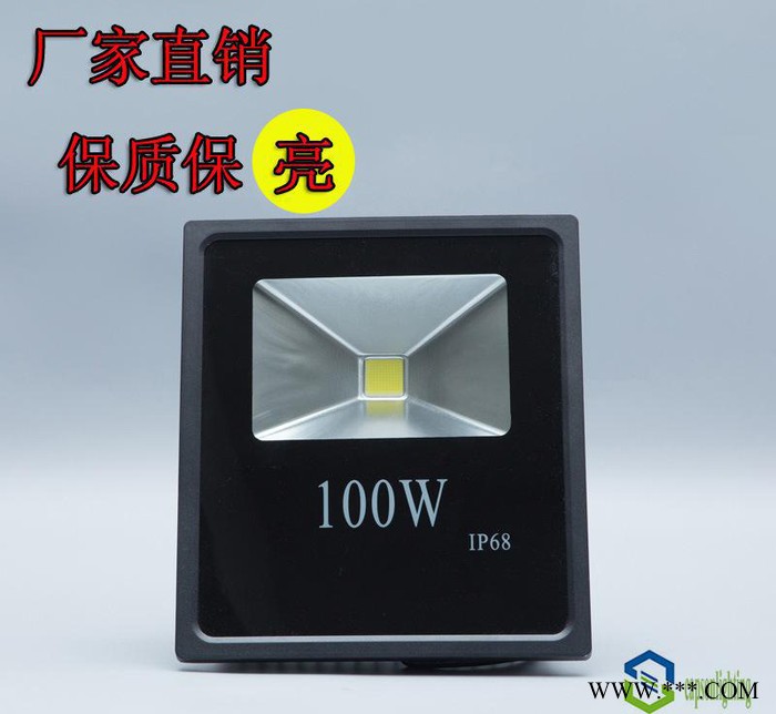 100W投光灯泛光灯LED防水投光灯投射灯广告灯直销图3