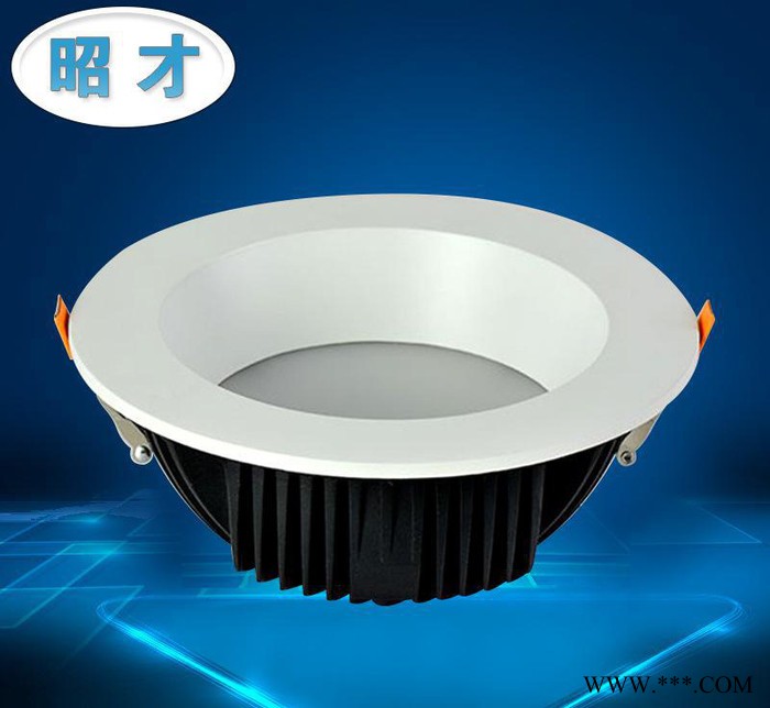 新款上市 工厂直销3寸7w高亮嵌入式LED筒灯 锻压款时尚大功率LED筒灯 酒店工程项目专用LED筒灯