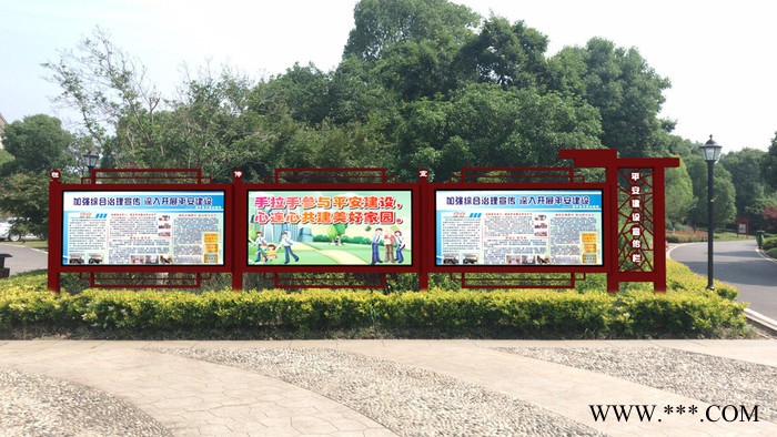 阅报栏滚动广告灯箱厂家图1