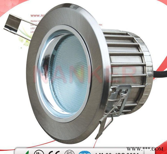 LED筒灯3寸 4W 6W 天花筒灯 筒灯直销图2
