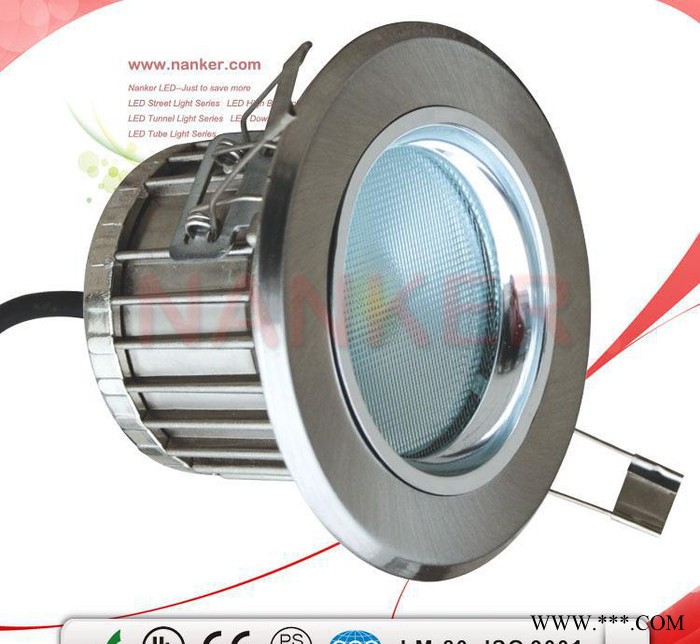 LED筒灯3寸 4W 6W 天花筒灯 筒灯直销图3