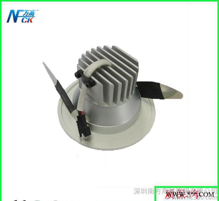 方高照明 3W LED筒灯2.5寸贴片银边筒灯5W 7W 9图2