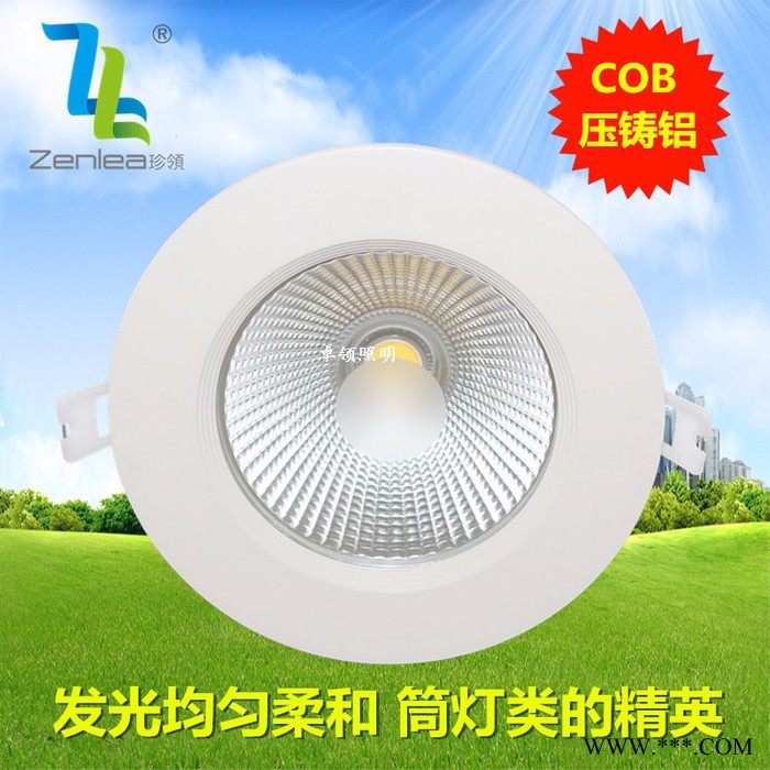 Zenlea珍领 ZL-TD1015F ** LED筒灯 LED高端筒灯 服装店聚光筒灯15W图3