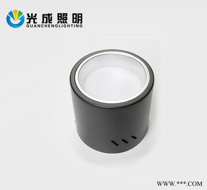 LED筒灯 圆形 8寸高亮服装店明装筒灯 4W12W客厅过道天花灯图2