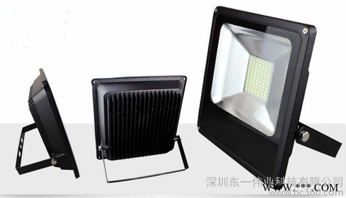LED投光灯防水 户外投射灯广告灯10 20 30 50 70 100W图2