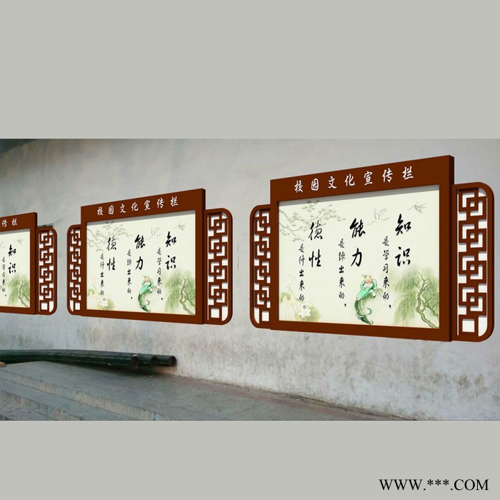 贝尔通宣传栏阅报栏广告牌酒店商场地下停车场牌挂壁滚动灯箱 户外广告灯箱滚动 立式灯箱导向牌定制 双层大型宣传栏图2