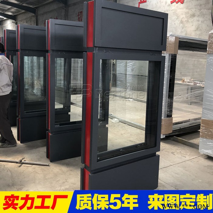 贝尔通** 广告灯箱制作生产304不锈钢广告灯箱定制 城市不锈钢指路牌灯箱图6