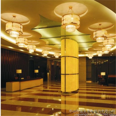 酒店工程灯 星级酒店工程灯饰 酒店水晶工程灯 酒店工程灯 铁艺酒店工程灯