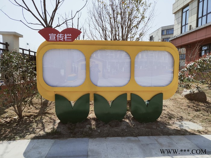 宣传栏定制厂家社区宣传栏滚动广告灯箱画面轮流展示图3