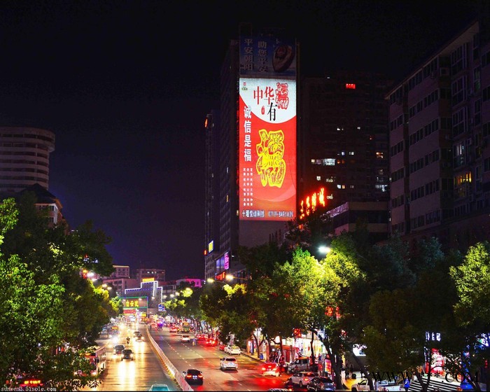 LL供应都市巨影户外广告投影灯_高清建筑广告灯_广告LOGO投影灯图12