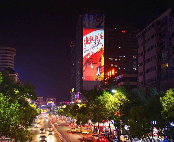 LL供应都市巨影户外广告投影灯_高清建筑广告灯_广告LOGO投影灯图8