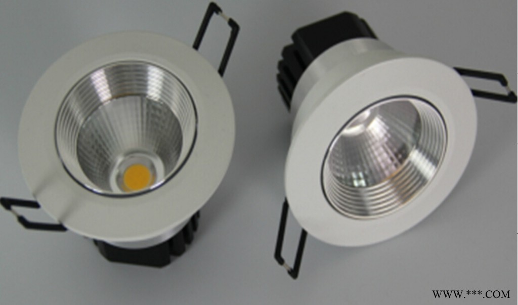 3W LED筒灯  象牙白3W COB筒灯 3W COB天花灯   出口品质！大量出口