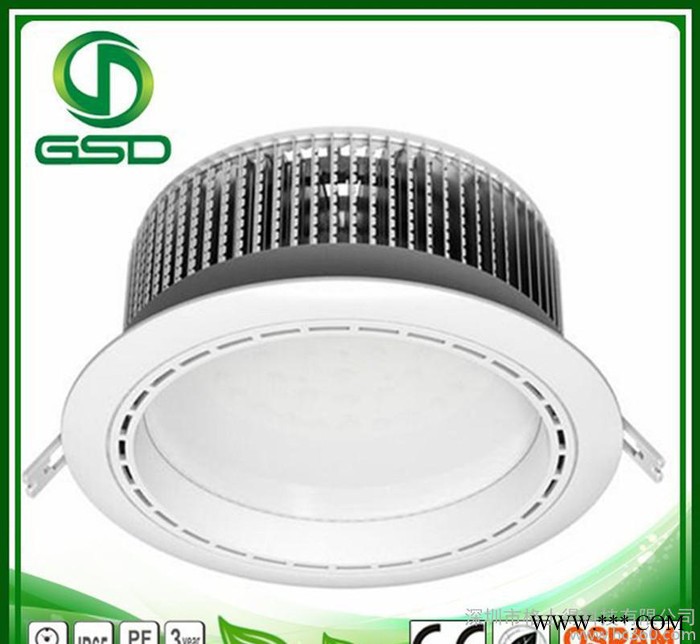 工厂直销鳍片铝 LED筒灯  OSRAM欧司朗光源图2
