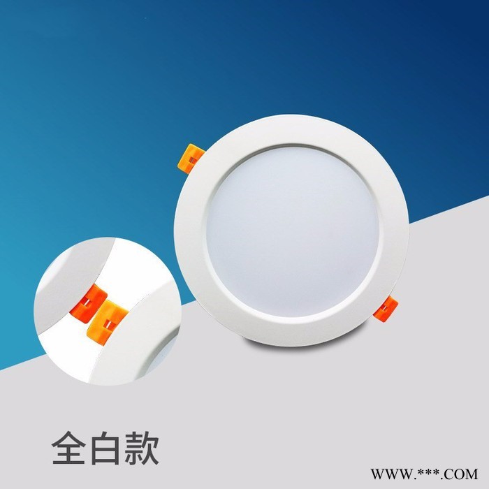 西为照明酒店工程LED筒灯W7W9w12W15W18W 24W ** 天花孔灯 4寸6寸8寸 LED筒灯图7