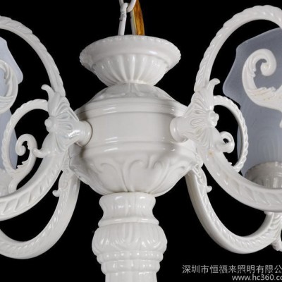 专业 欧式树脂吊灯  欧式餐厅吊灯 别墅酒店工程灯6652-8+4+3