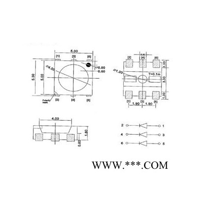 合益 5050紫光灯珠 395nm光固化灯珠
