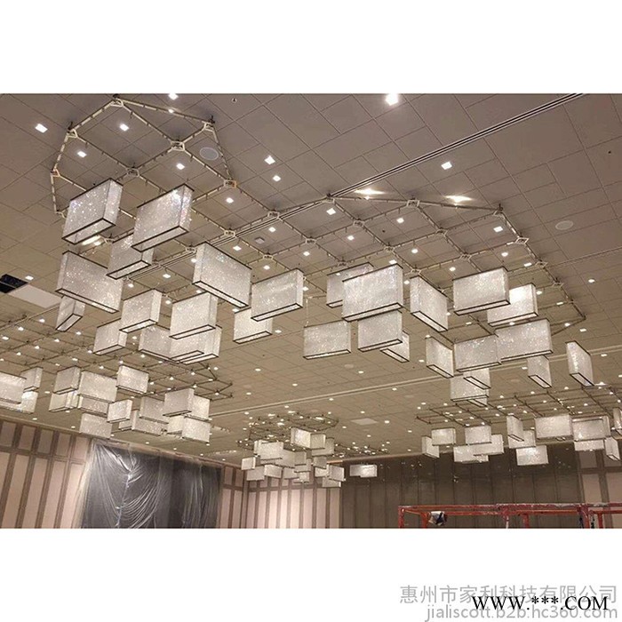 厂家非标准定制酒店工程灯具KTV会所售楼大厅装修场所装饰水晶灯图6