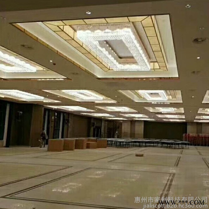厂家非标准定制酒店工程灯具KTV会所售楼大厅装修场所装饰水晶灯图3