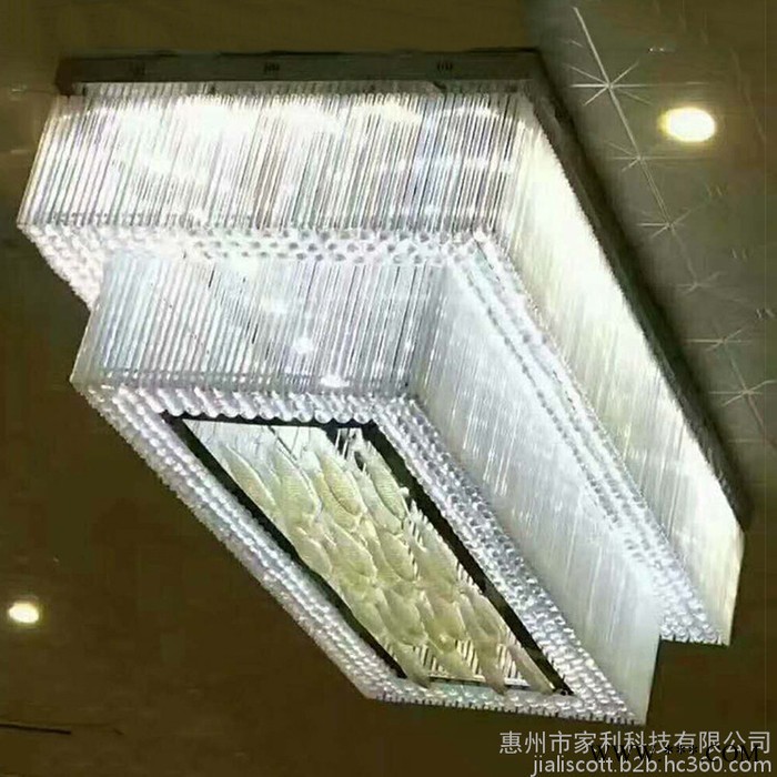 厂家非标准定制酒店工程灯具KTV会所售楼大厅装修场所装饰水晶灯图5