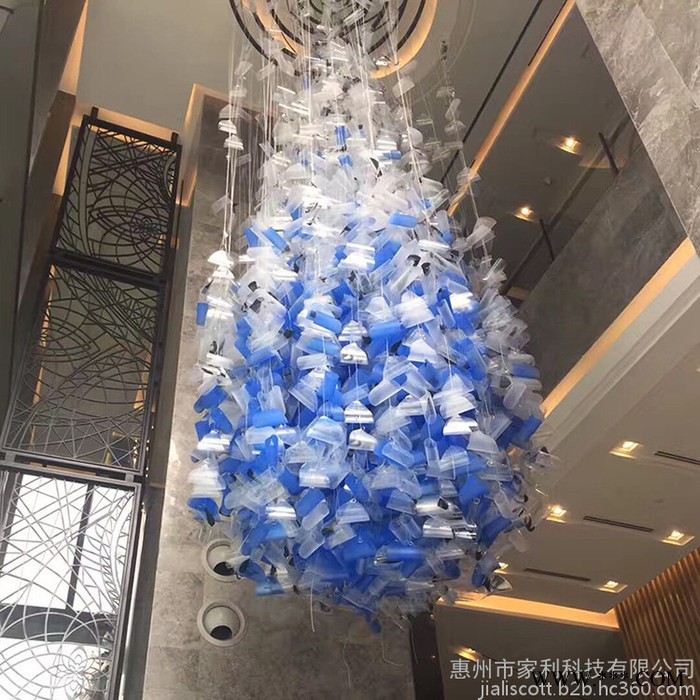 厂家非标准定制酒店工程灯具KTV会所售楼大厅装修场所装饰水晶灯图7