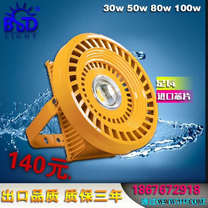 直销 防爆工程灯具 led集成防爆灯 30W 50W 100W化工灯 B01图2
