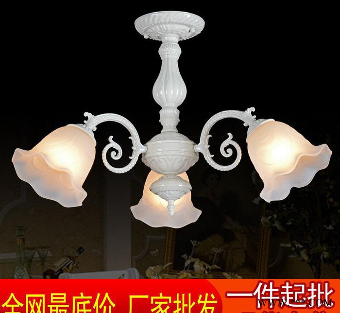中山灯饰 欧式餐厅吊灯 三头 卧室吊灯 酒店工程灯具图3