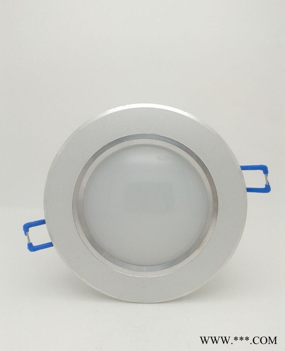 新款led筒灯7W吊顶全套铝材背景墙灯服装店铺防雾筒灯直销图2